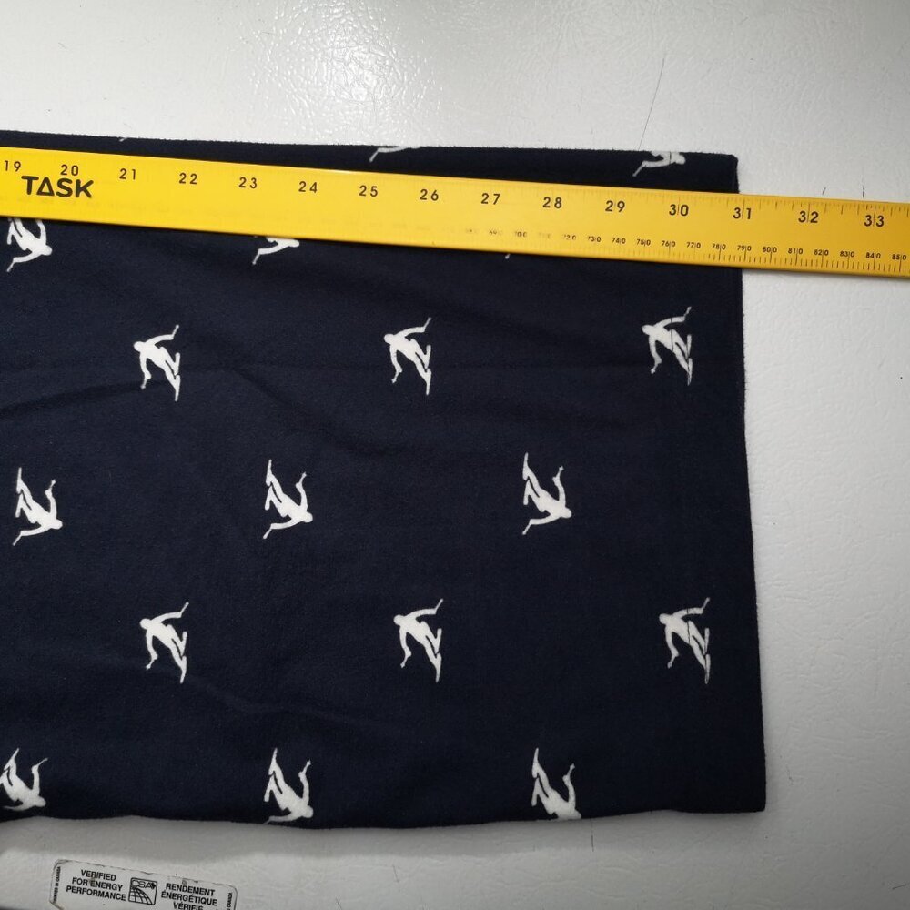 NWT Joe Fresh Men's Size XXL Navy w/ White Print Flannel Lounge Pants - Picture 12 of 12